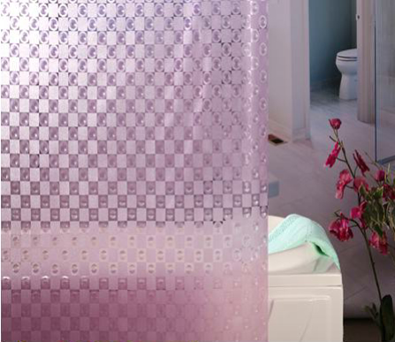 PEVA 3D shower curtain