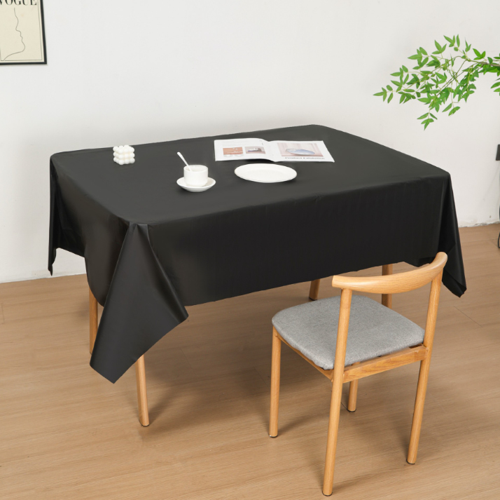 Plastic tablecloth