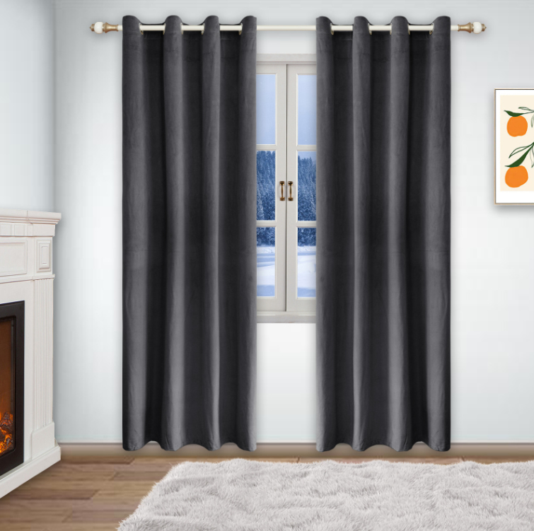 flannelette window curtains