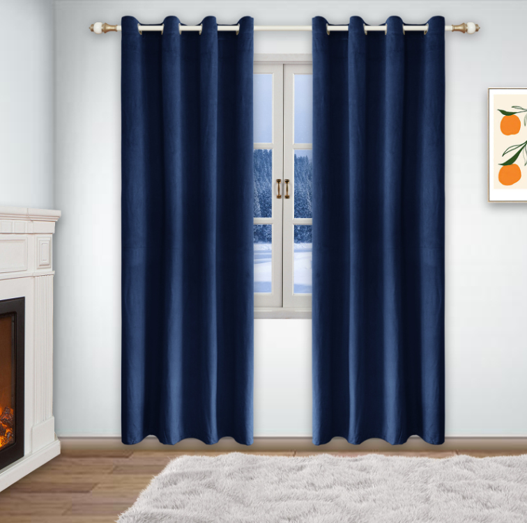 flannelette window curtains